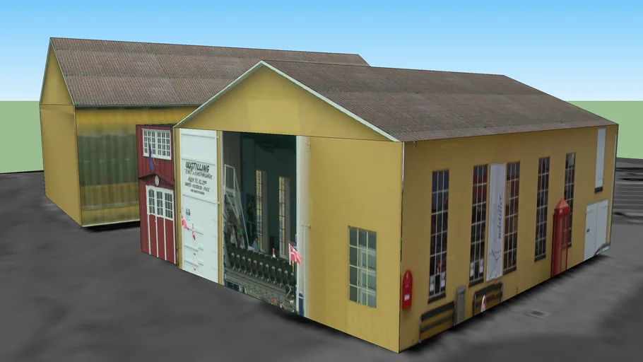 Shipyard workshop