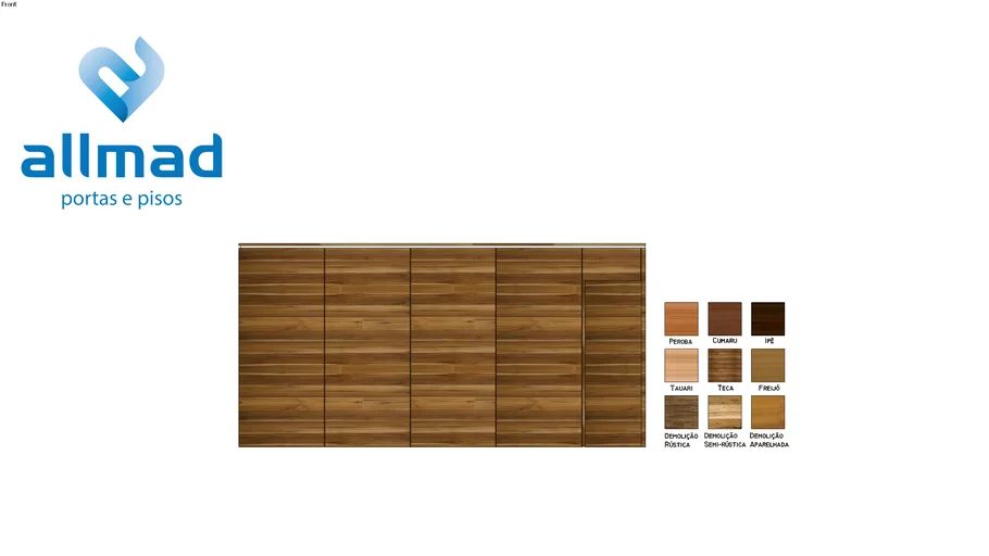 PAINEL DE MADEIRA COM PORTA
