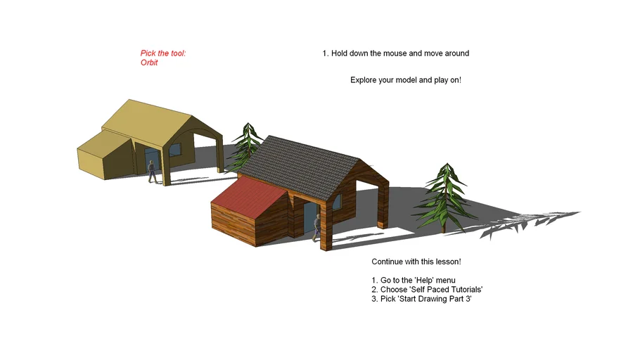 House with tutorial | 3D Warehouse