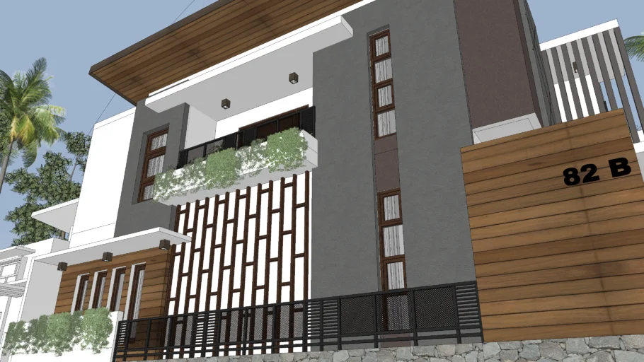 House Tropical Modern 165 m2