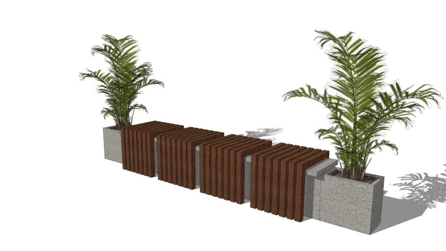 URBAN OUTDOOR BENCH 2