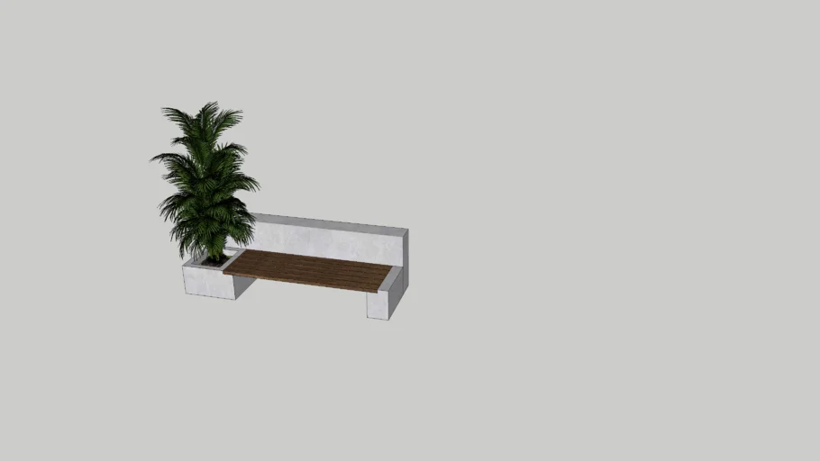 planter bench