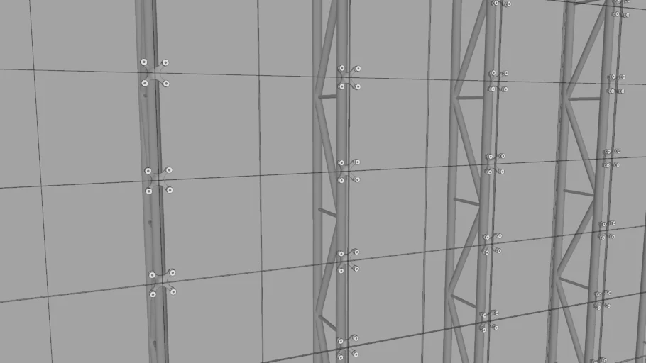 Glass facade