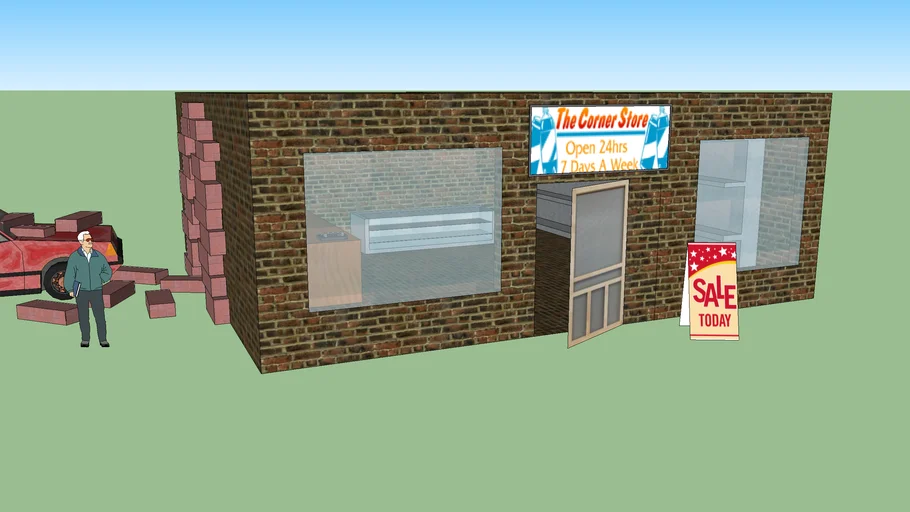 Corner Store | 3D Warehouse