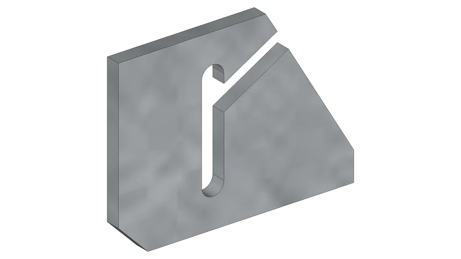 Chain latch plate