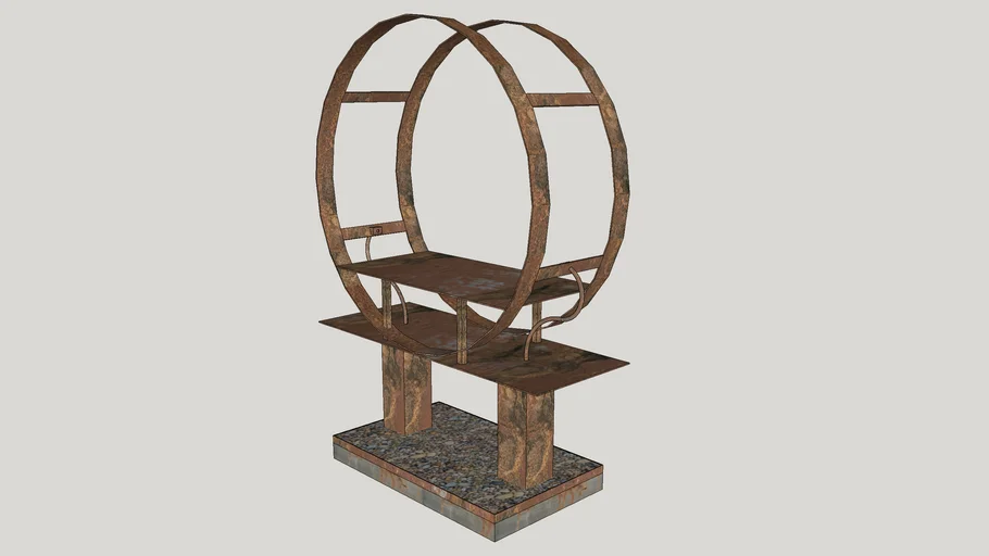Expositor para bonsai