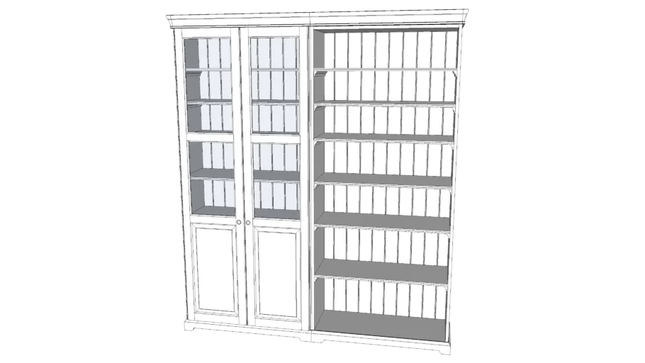LIATORP Bookcase combination #2