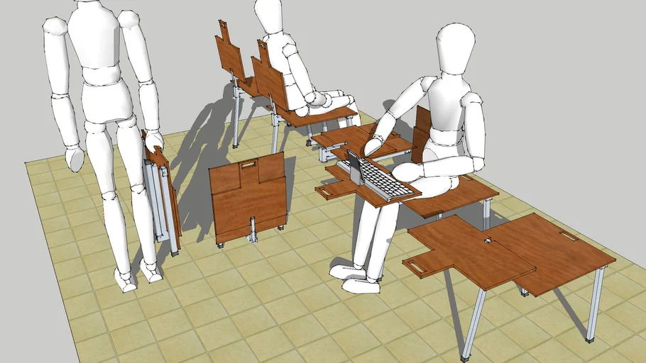 Silla Escritorio Plegable