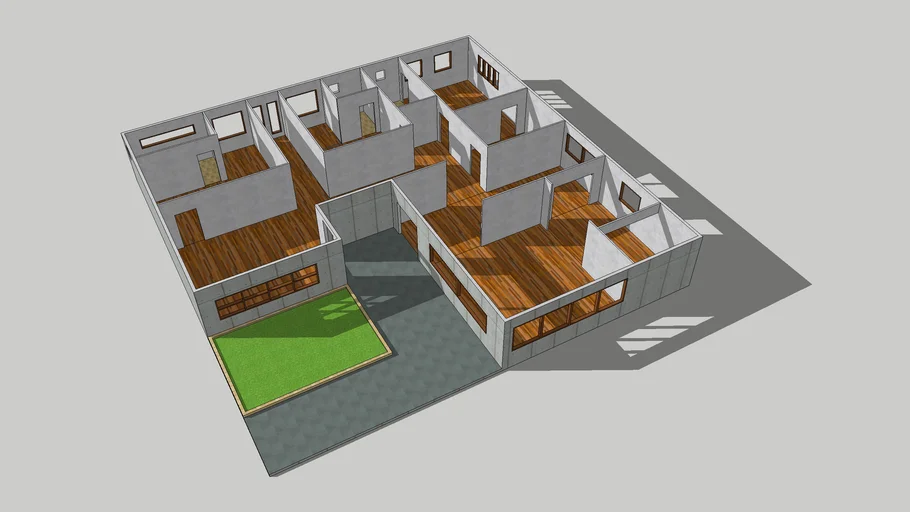 4,900 Sq Ft 3 Bedroom House Plan