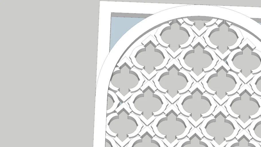 WINDOW ARCH JALI