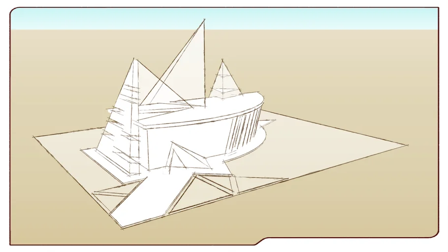 Triangular Building