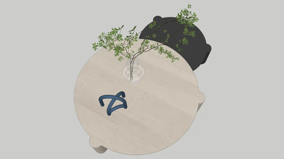 mesas bajas marmol travertino