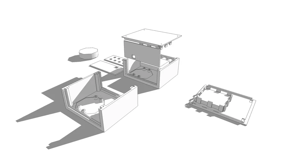 3D Printable Circuit Box