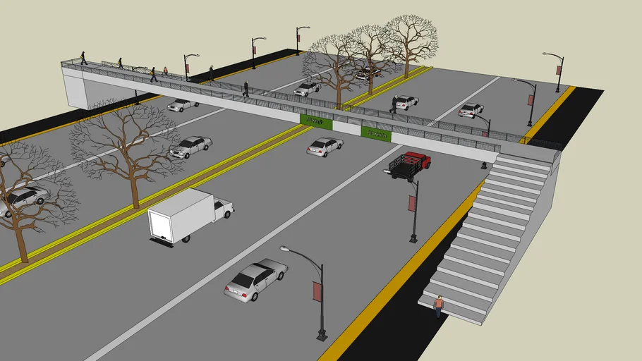 puente peatonal