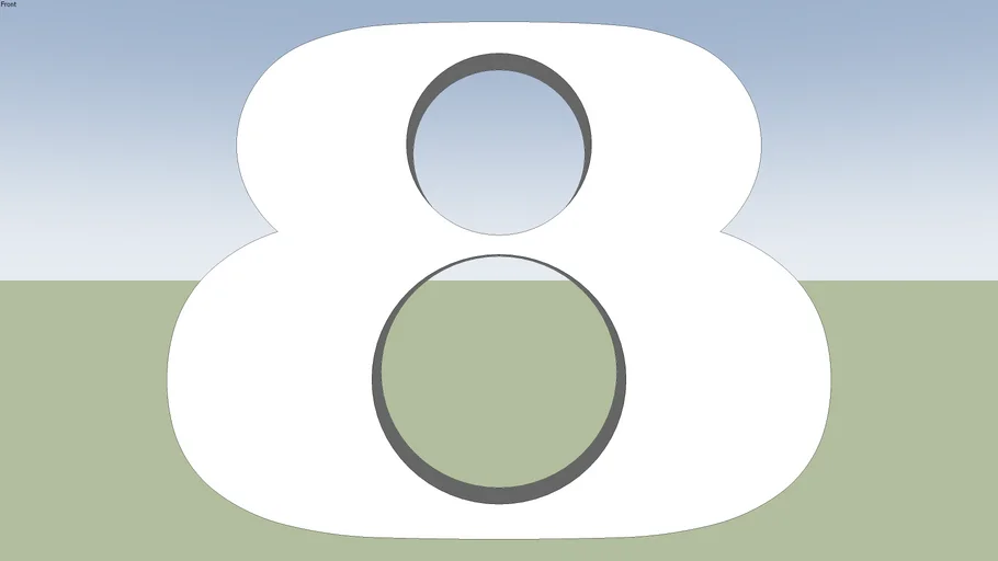 XHTM-TV (Canal 8) logo (1972-1985)