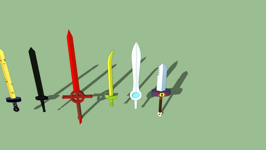 adventure time swords