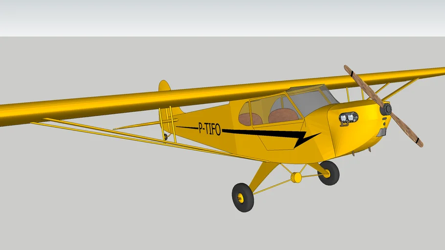 Piper J3 Cub airplane