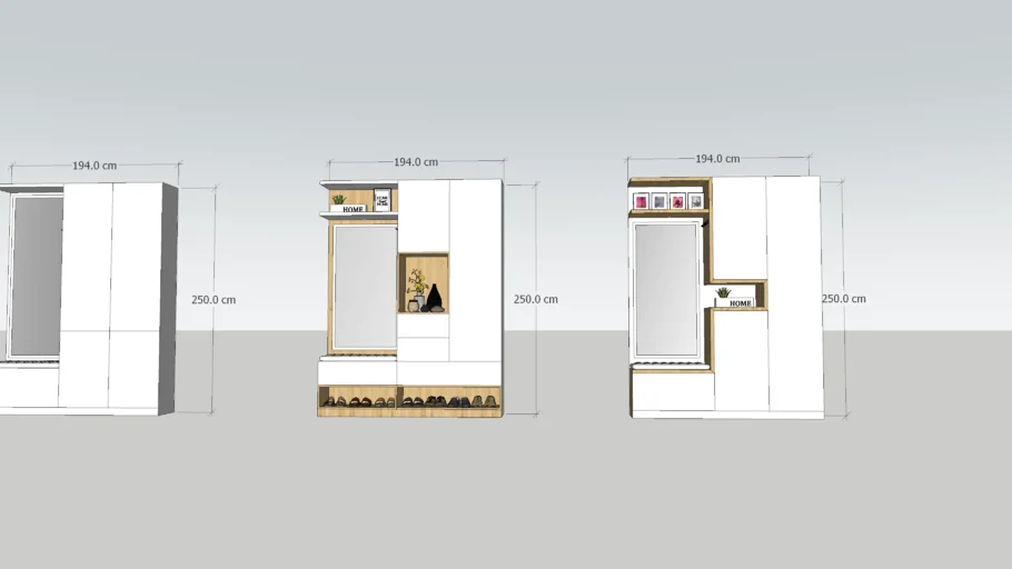 entrance cabinet entryway