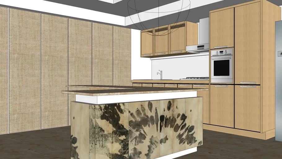 Kitchen Area Design | 3D Warehouse