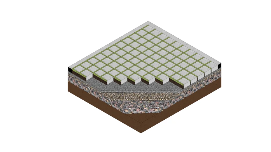 Permeable Cobblestone (Adoquín Permeable)