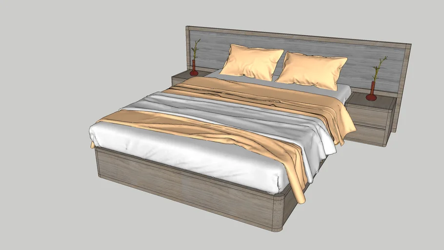 Modern Bed Concept (detailed)