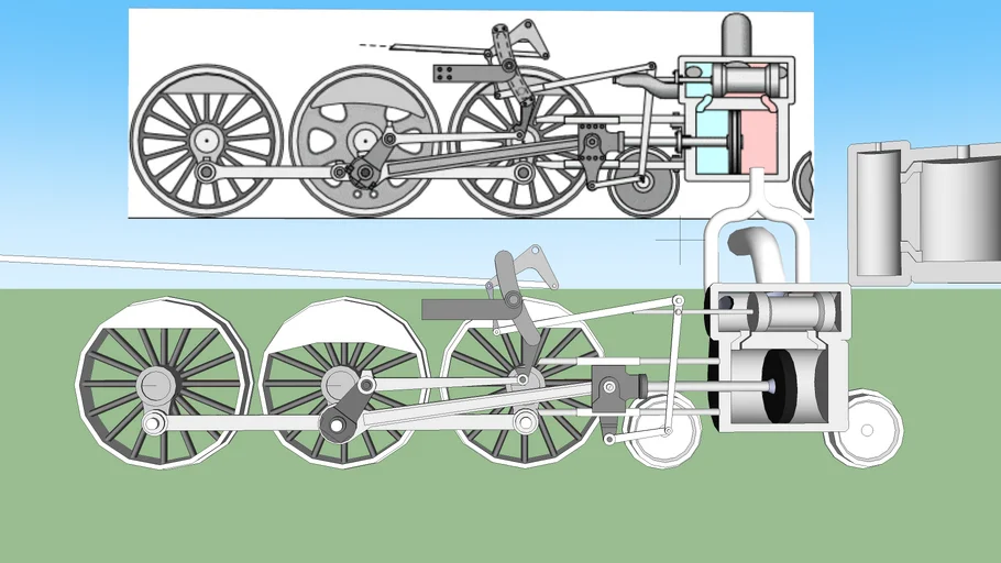 Walschaerst Valve gear demo