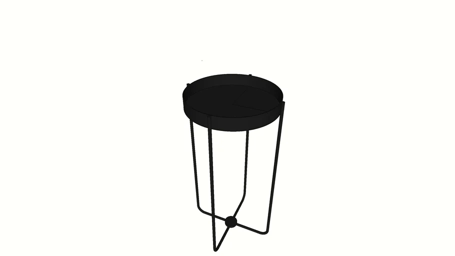 Piriz mesa lateral redonda 60cm