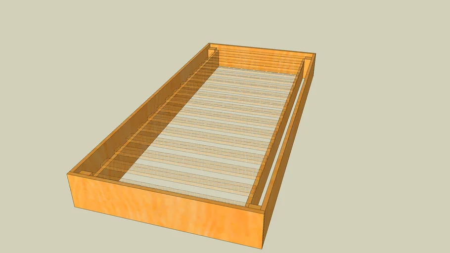 Simple DIY Bed Frame