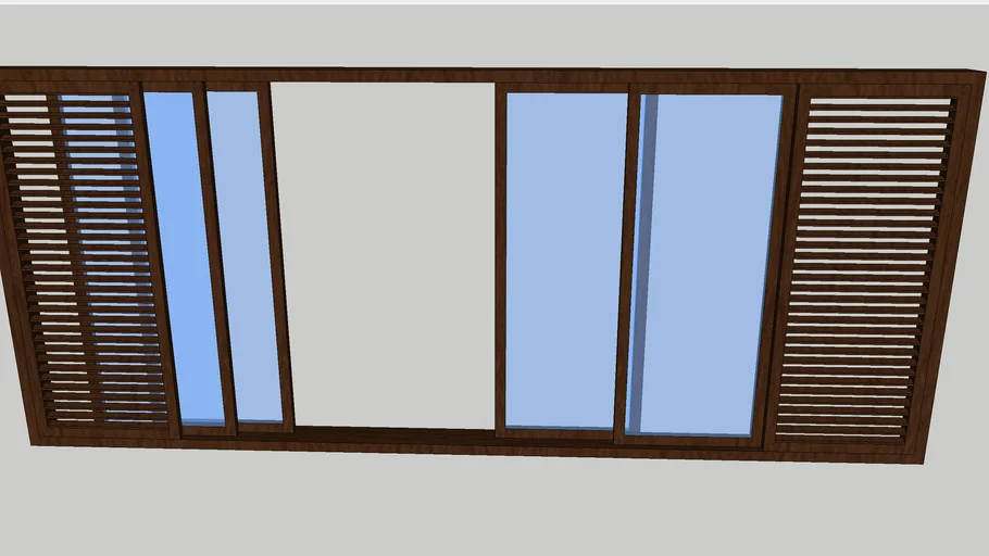 SLIDING WINDOW - JANELA DE CORRER - VENTANA CORREDERA - 4,20M