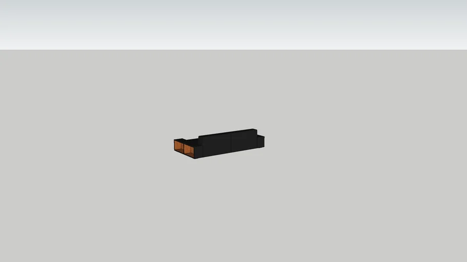 sofa negro