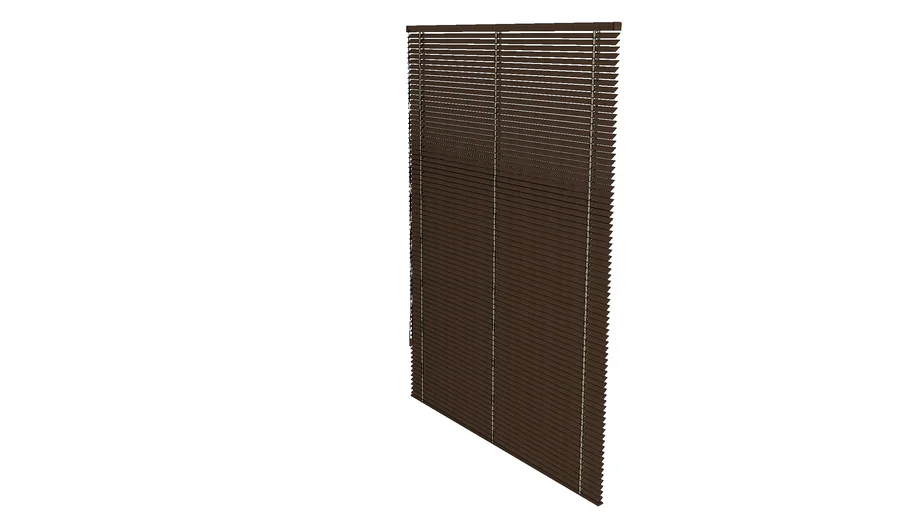 Persiana Horizontal Madeira DARK PECAN