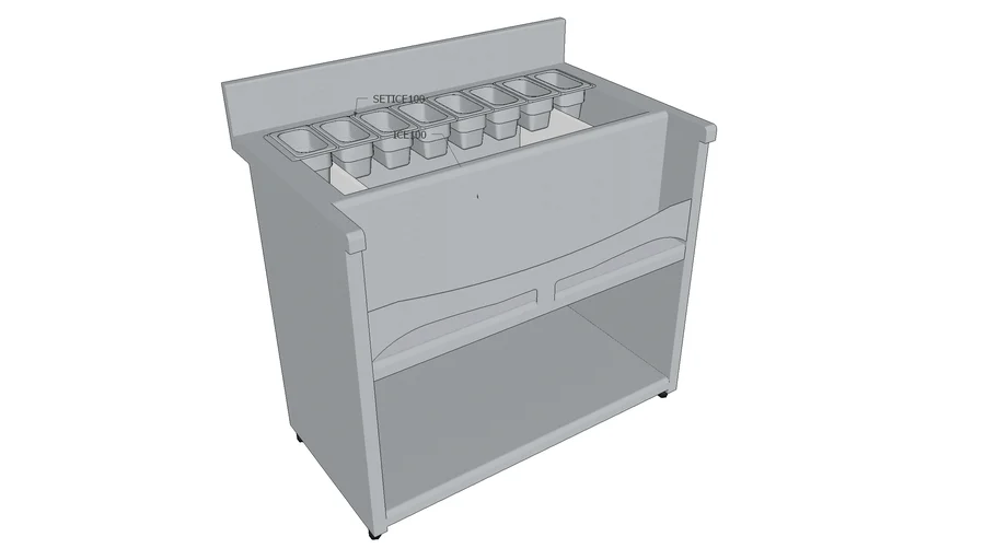 Icewell + Speedrack ICE100 | 3D Warehouse
