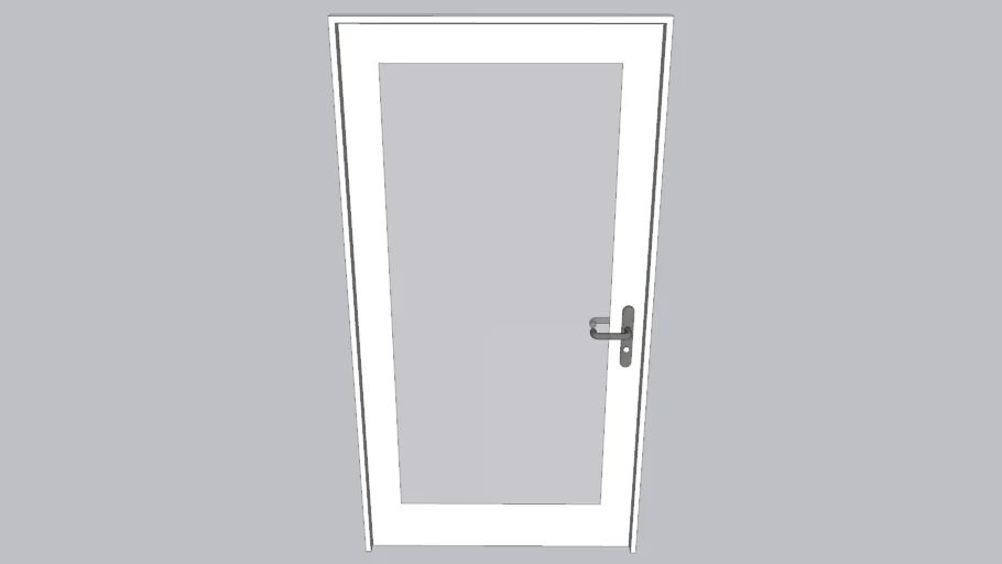 glass door