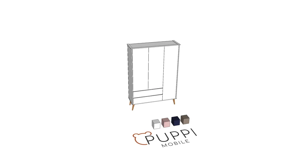 Roupeiro Confort - Puppi Mobile