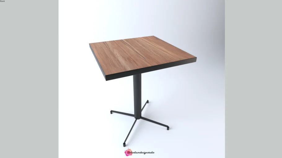 Cafe Table Square - 2 seater
