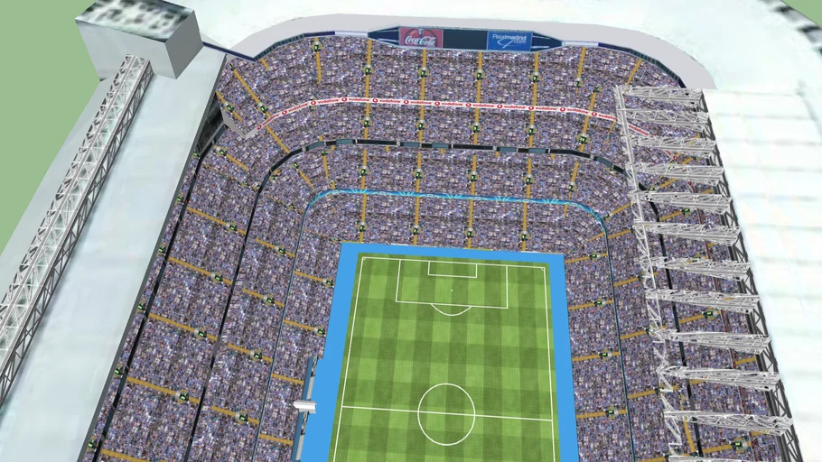 Estadio Santiago Bernabeu lleno