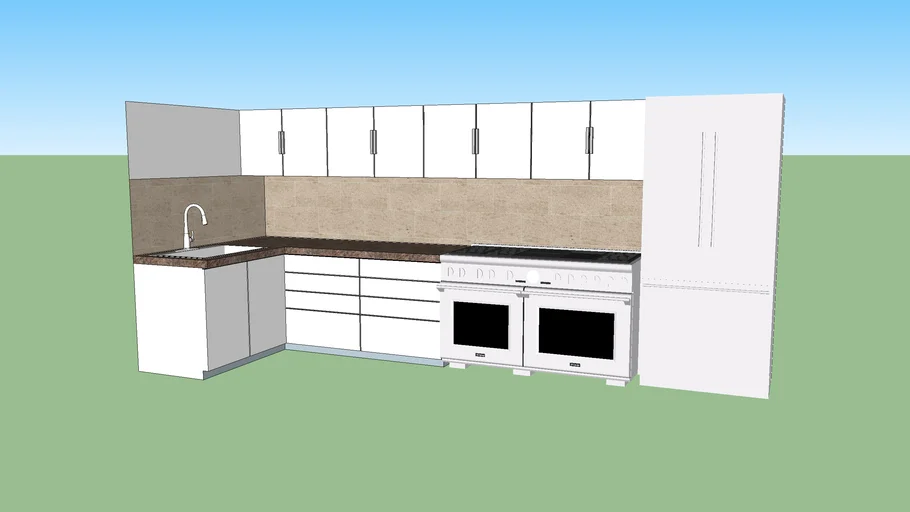 Modern Kitchen Set | 3D Warehouse