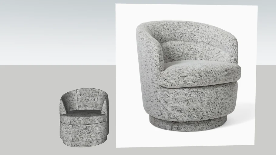 WEST ELM - Viv Swivel Chair