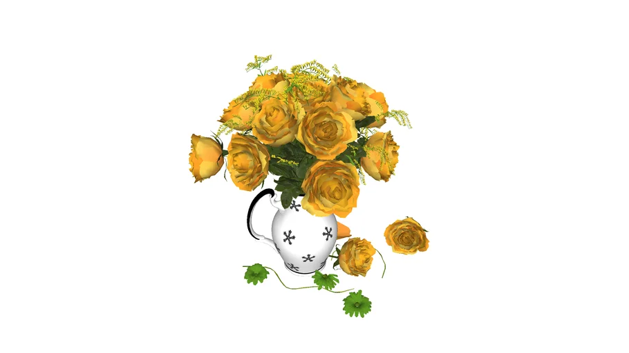 rosas amarillas