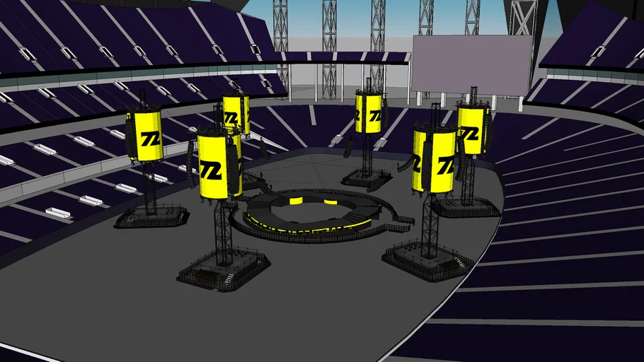 METALLICA - M72 WORLD TOUR STAGE