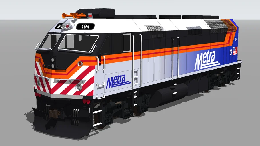 EMD F40PHM-3 - Metra