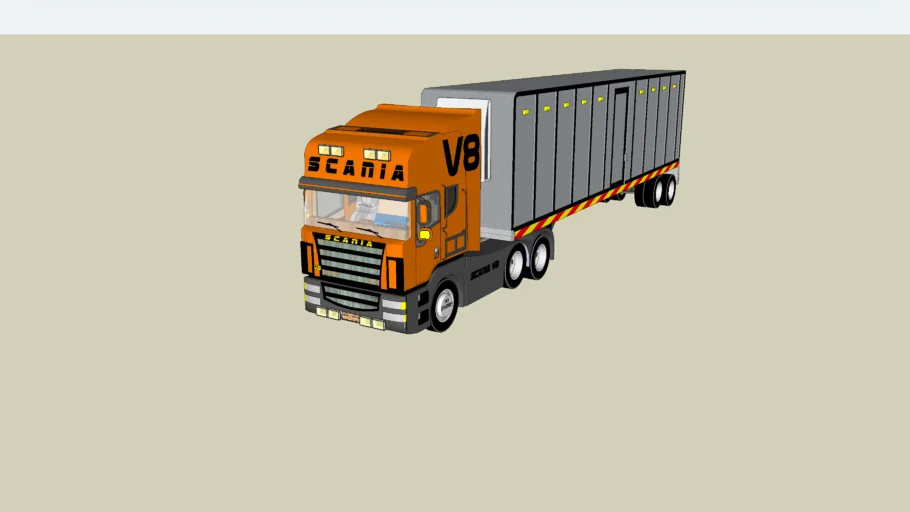 camion semi remorque