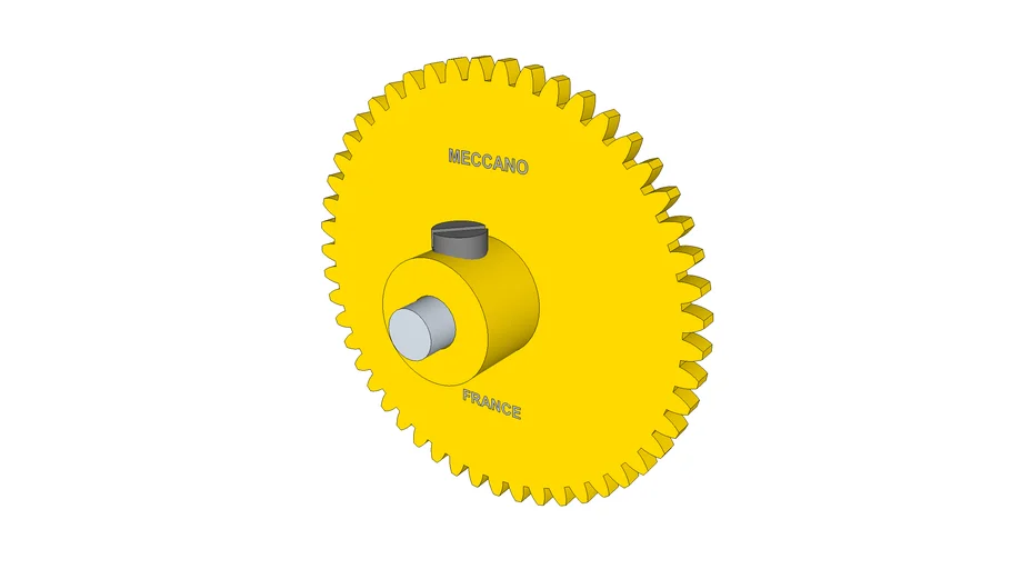 Roue dentee 50 dents MECCANO