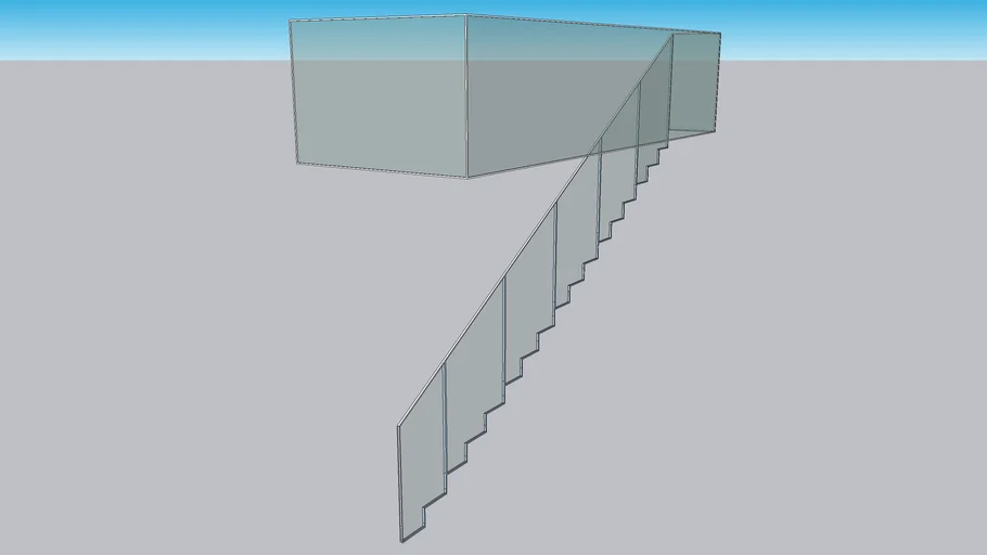 Barandal Para Escalera Moderna