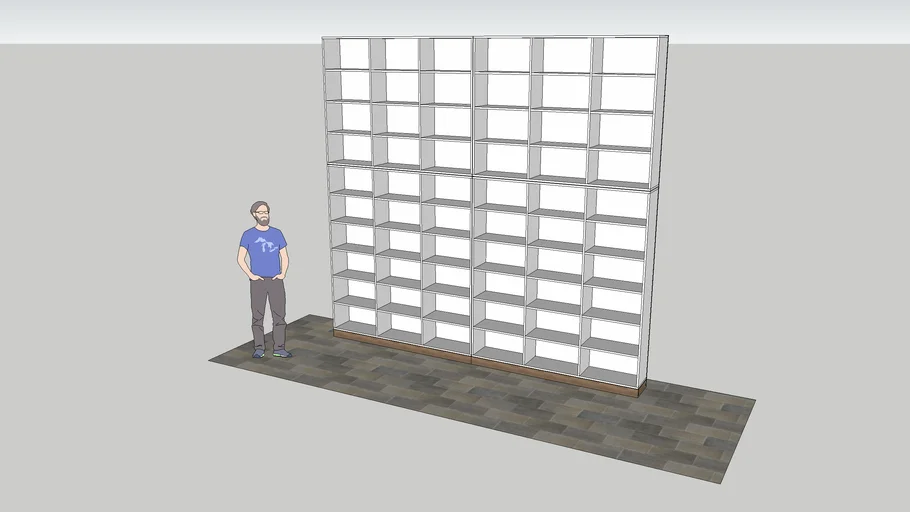 ESTANTE MELAMINA BLANCO