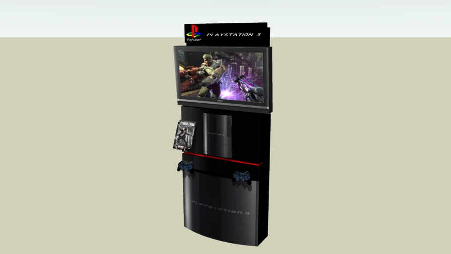 PS 3 DEMO UNIT DISPLAY / PLAYSTATION 3