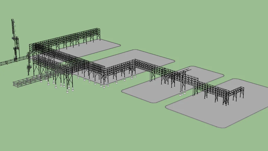 pipe rack type | 3D Warehouse