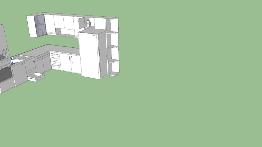 Simple kitchen | 3D Warehouse