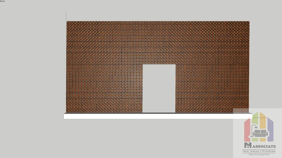 Copy of Terracotta wall jali (Block)