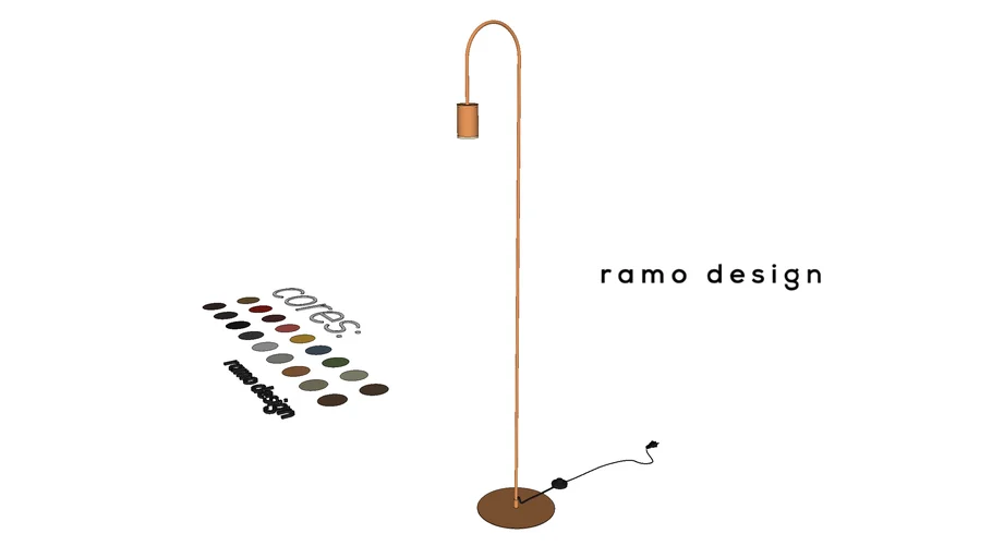 LUMINÁRIA BAMBÃO - RAMO DESIGN